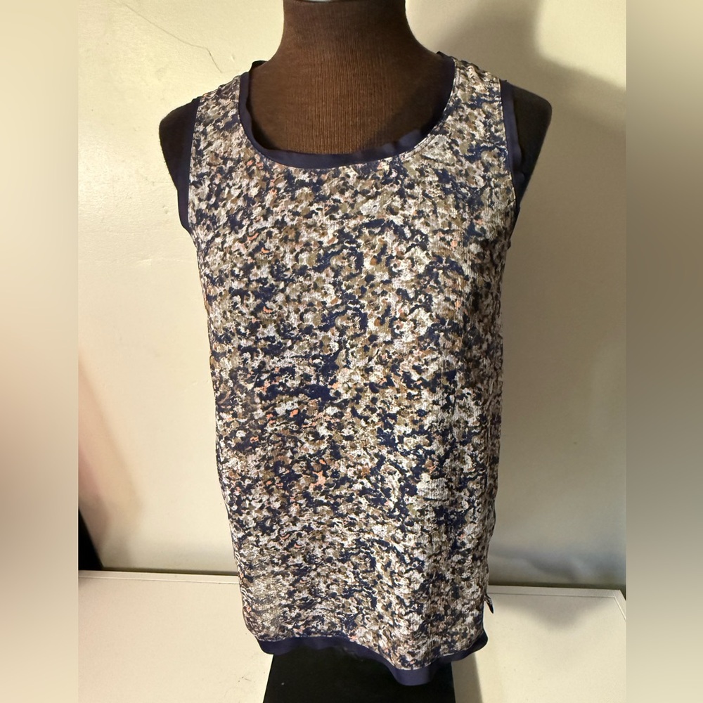 Multicolor Sleeveless Top